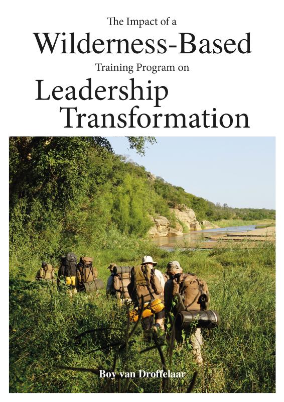 Omslag van The impact of a wilderness-based training program on leadership transformation