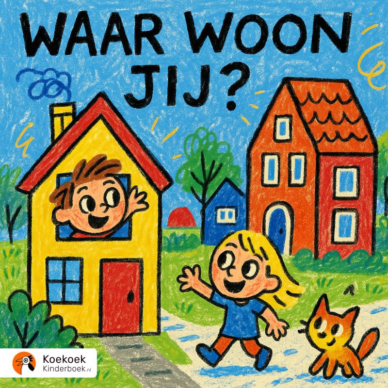 Omslag van Waar woon jij?