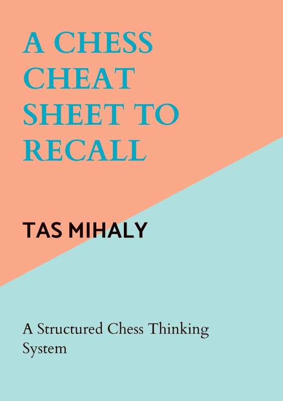 Omslag van A CHESS CHEAT SHEET TO RECALL