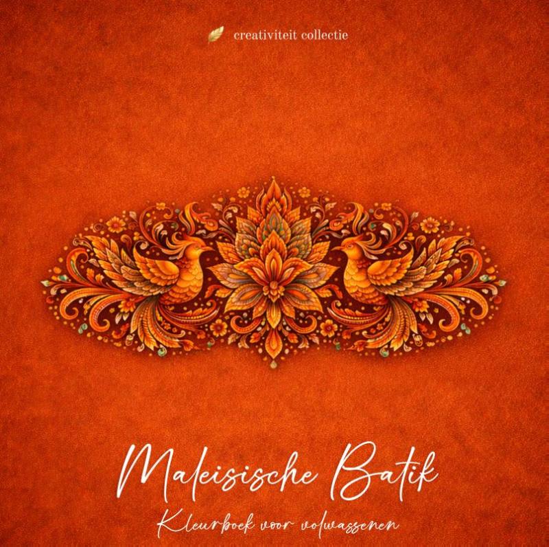 Omslag van Maleisische Batik kleurboek