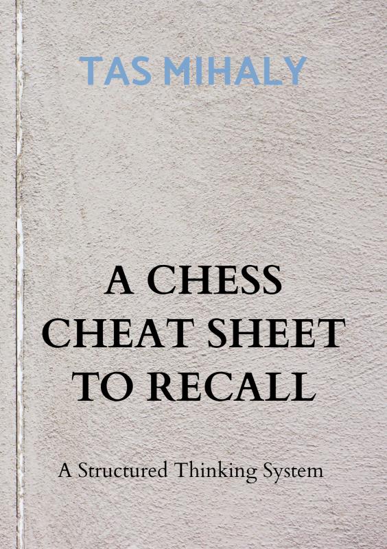 Omslag van A CHESS CHEAT SHEET TO RECALL