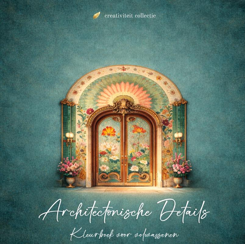 Omslag van Architectonische Details kleurboek