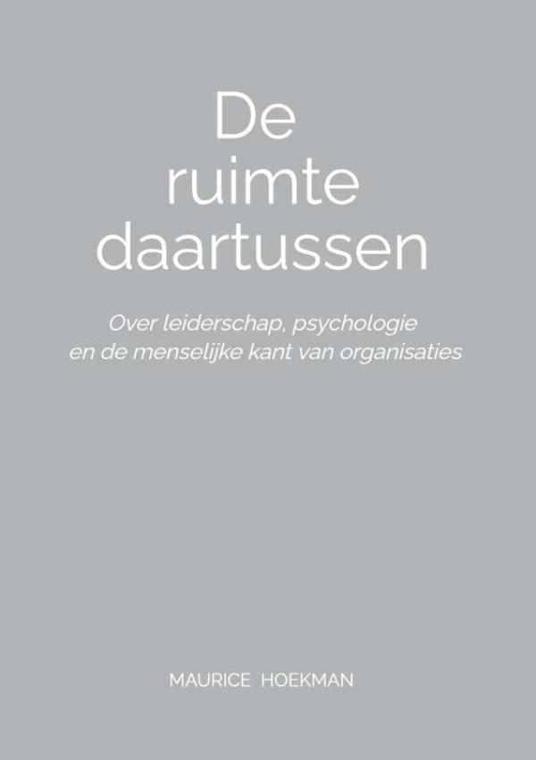 Omslag van De ruimte daartussen