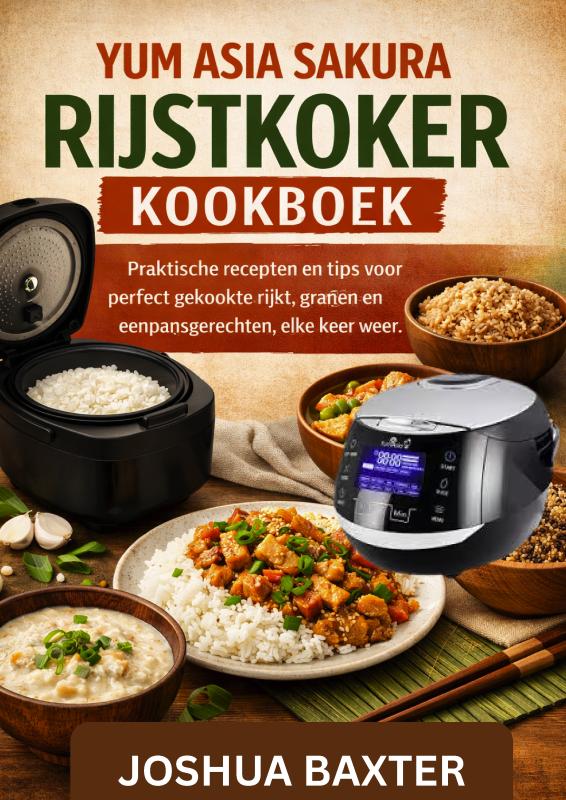 Omslag van YUM ASIA SAKURA RIJSTKOKER KOOKBOEK