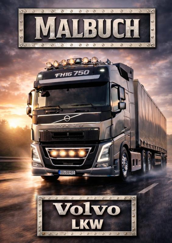 Omslag van Malbuch, Volvo-Lkw