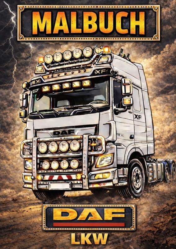 Omslag van Malbuch, DAF Lkw