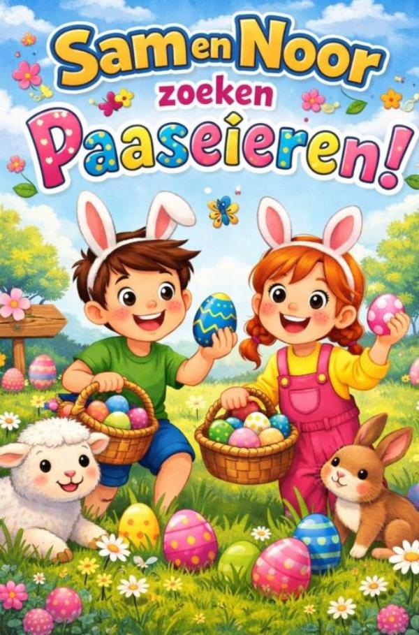 Omslag van Sam en Noor zoeken Paaseieren