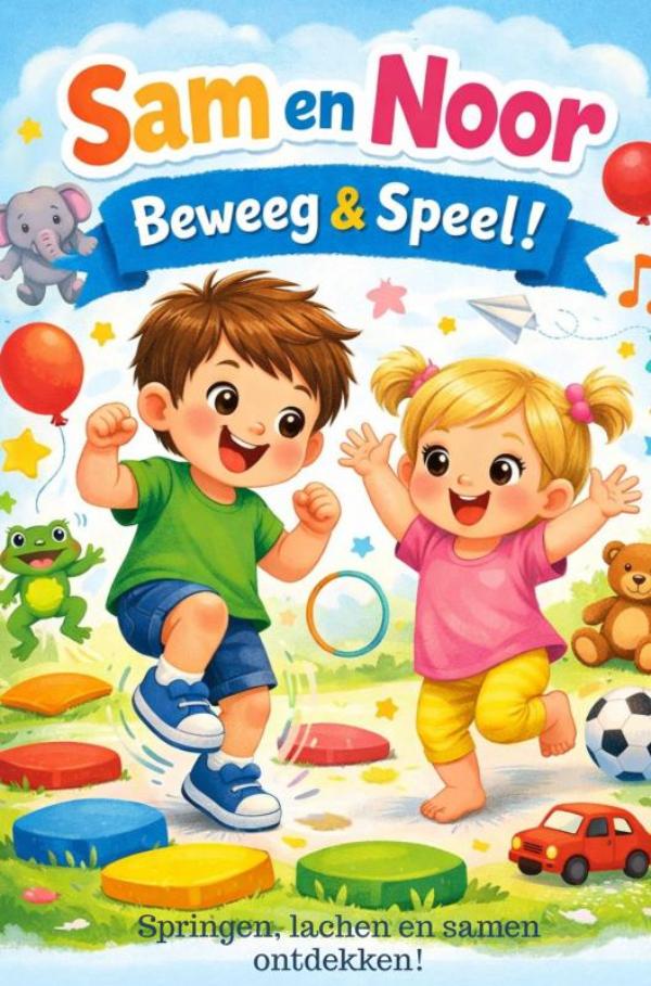 Omslag van Sam en Noor Beweeg & Speel!