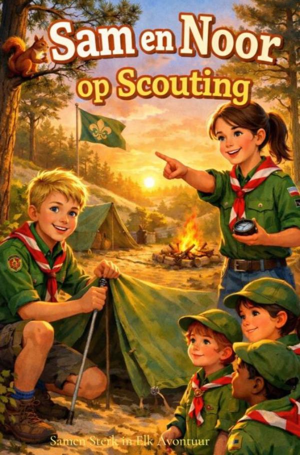 Omslag van Sam en Noor op Scouting
