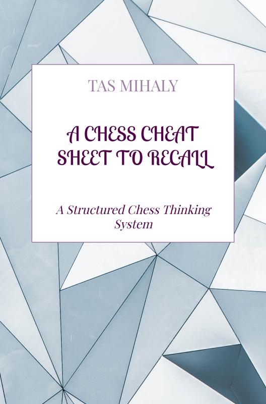 Omslag van A CHESS CHEAT SHEET TO RECALL