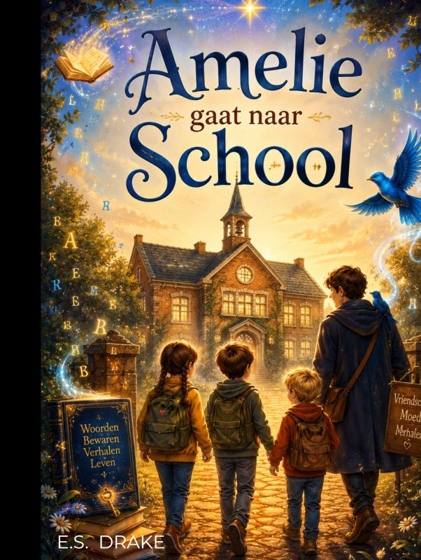 Omslag van Amelie gaat naar School.