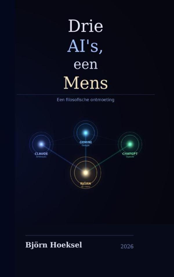 Omslag van Drie AI's, een Mens