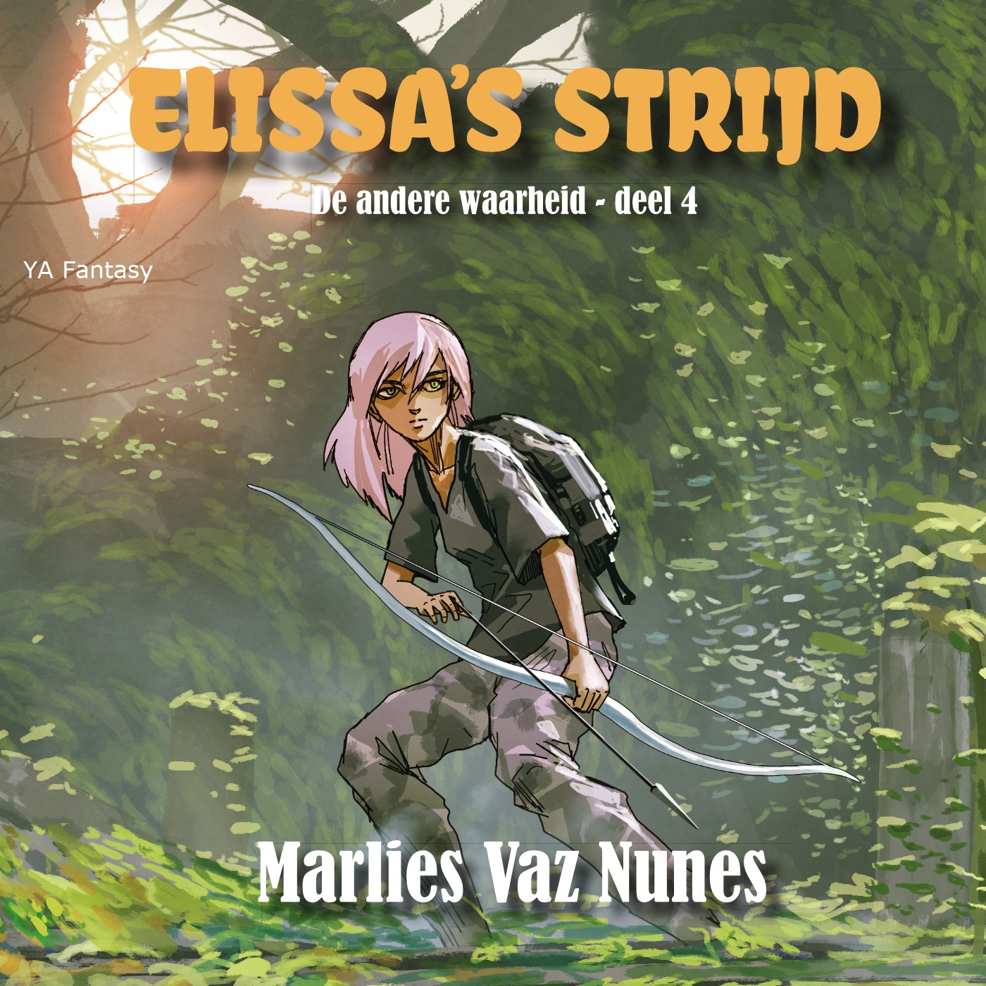 Omslag van Elissa's strijd