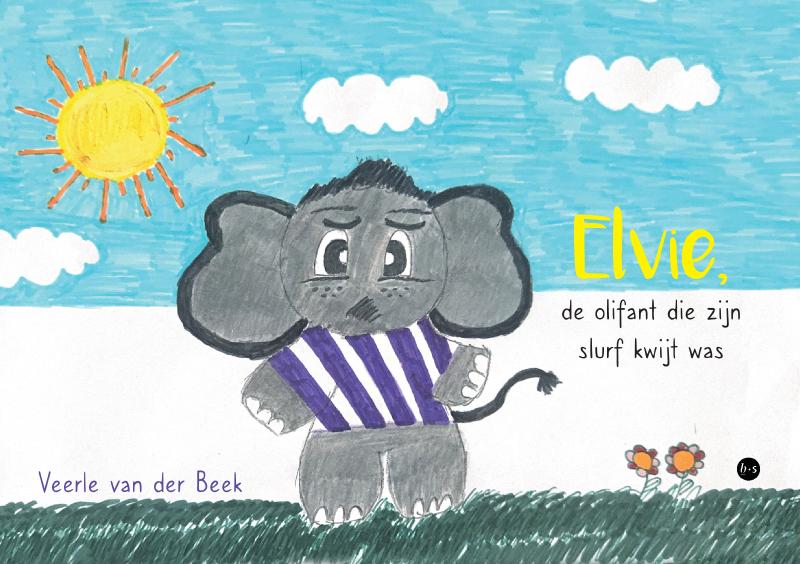 Omslag van Elvie, de olifant die zijn slurf kwijt was