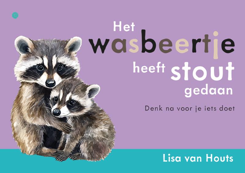 Omslag van Het wasbeertje heeft stout gedaan