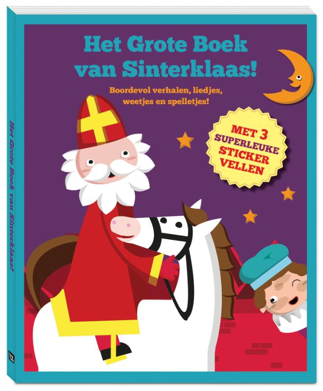 Omslag van Het grote boek van Sinterklaas!