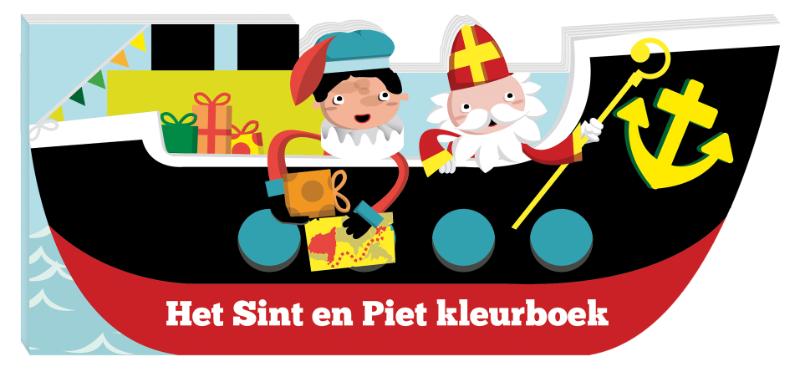 Omslag van Sint en Piet kleurboek