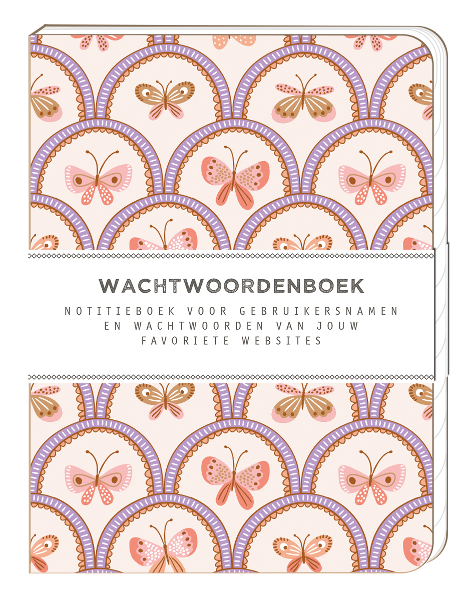 Omslag van Wachtwoordenboek - Blush Wings