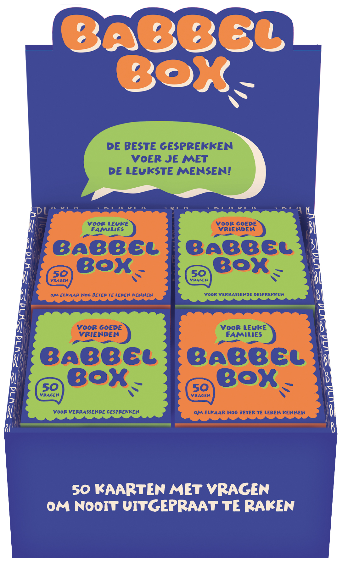Omslag van Display Babbelbox 2 x 6 ex.