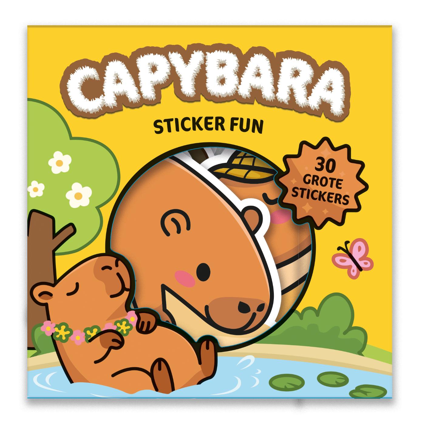 Omslag van Capybara Sticker fun