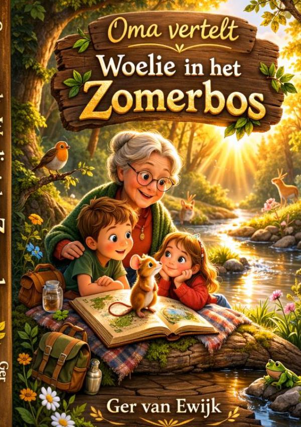 Omslag van Woelie in het zomerbos