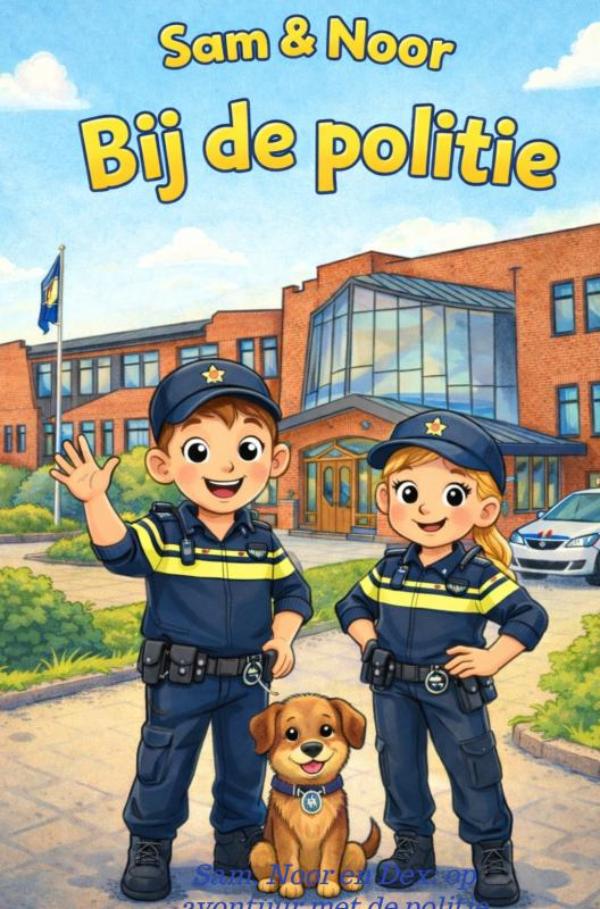 Omslag van Sam en Noor Bij de Politie
