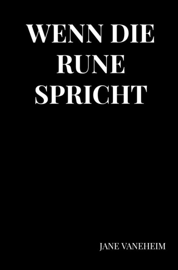 Omslag van Wenn die Rune spricht