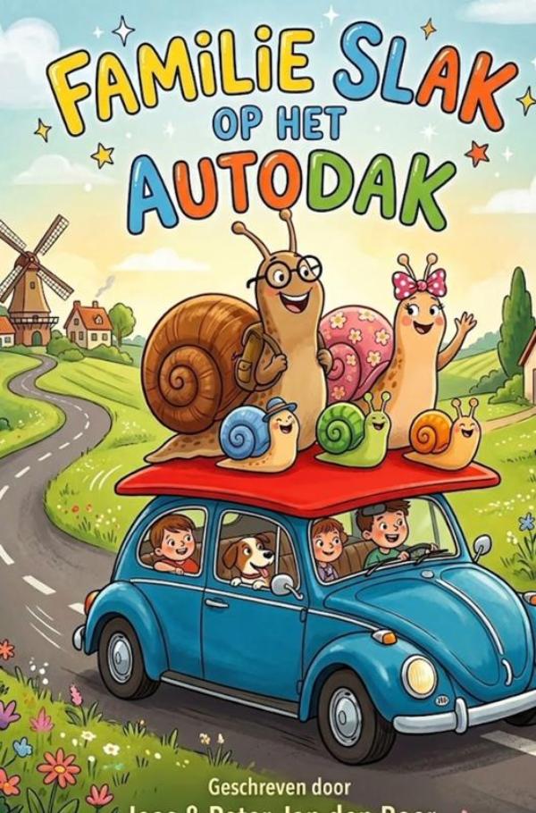 Omslag van Familie Slak op het Autodak