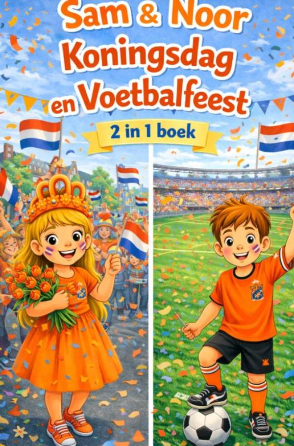 Omslag van Sam en Noor Koningsdag en Voetbalfeest