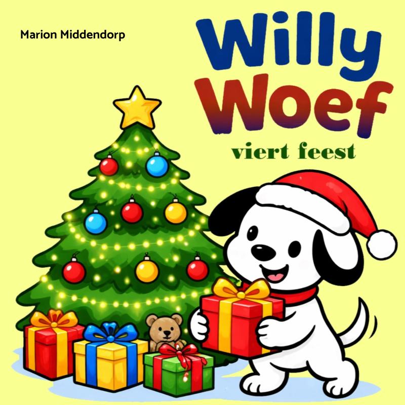 Omslag van Willy Woef viert feest