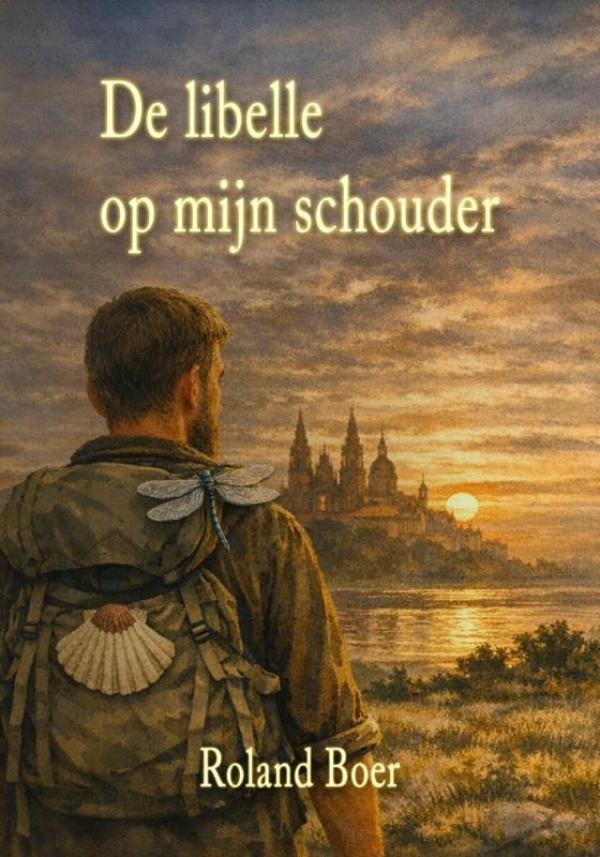 Omslag van De libelle op mijn schouder