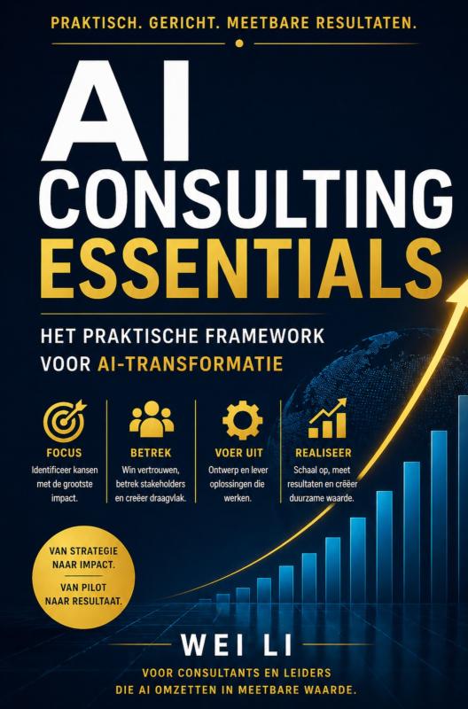 Omslag van AI Consulting Essentials
