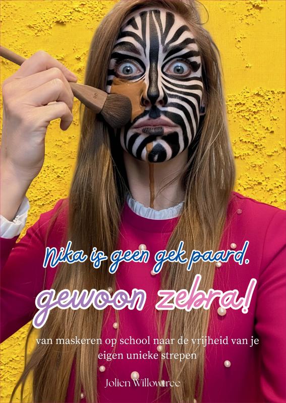 Omslag van Nika is geen gek paard, gewoon zebra
