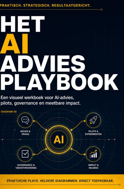 Omslag van HET AI ADVIES PLAYBOOK