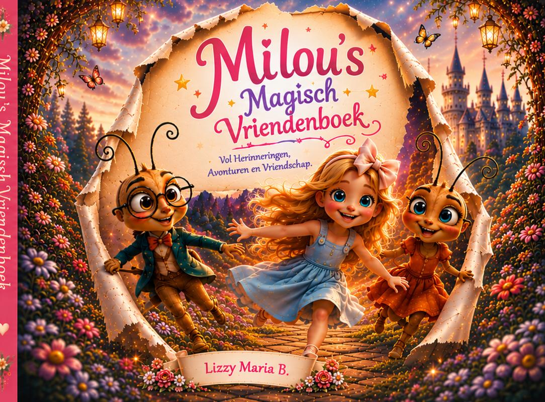Omslag van Milou's Magisch Vriendenboek