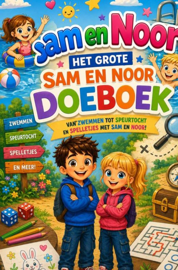 Omslag van Sam en Noor Het Grote Sam en Noor DoeBoek