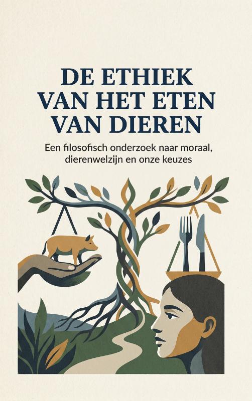 Omslag van De Ethiek van het Eten van Dieren