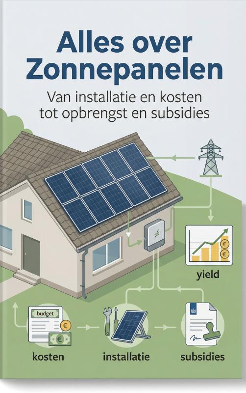 Omslag van Alles over Zonnepanelen