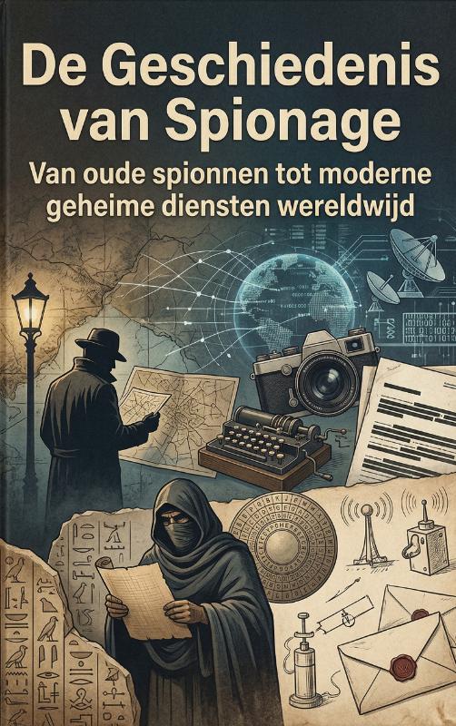 Omslag van De Geschiedenis van Spionage