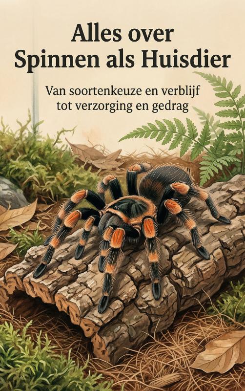 Omslag van Alles over Spinnen als Huisdier