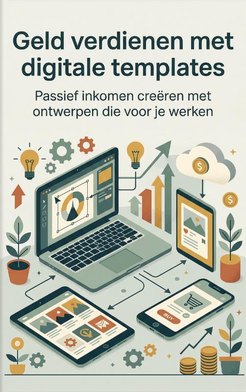 Omslag van Geld verdienen met digitale templates