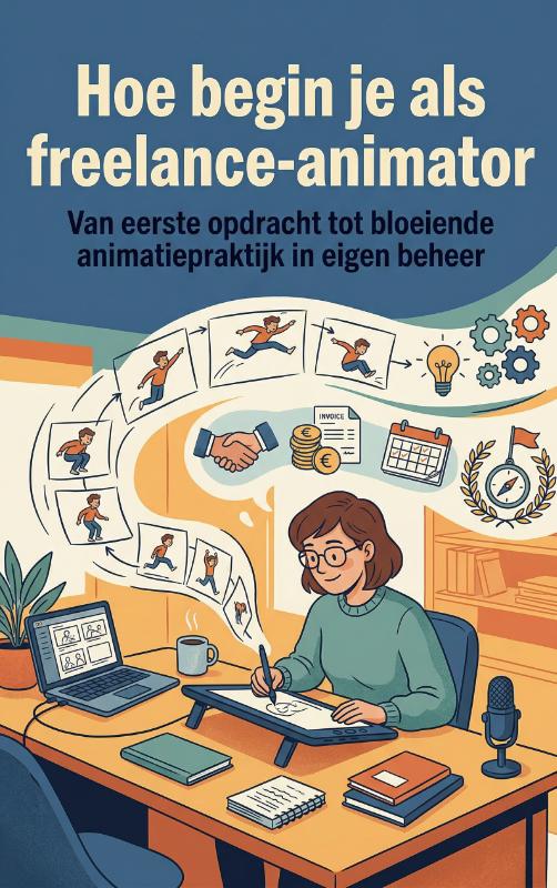 Omslag van Hoe begin je als freelance-animator