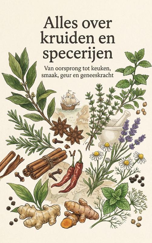 Omslag van Alles over kruiden en specerijen