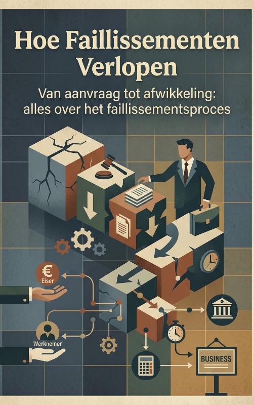 Omslag van Hoe Faillissementen Verlopen