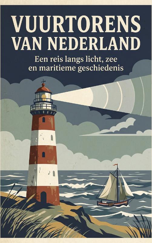 Omslag van Vuurtorens van Nederland