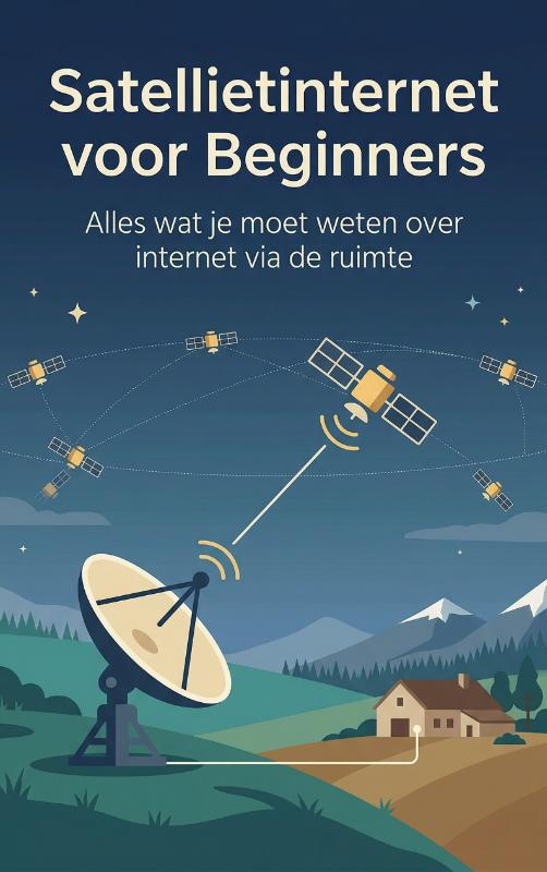 Omslag van Satellietinternet voor Beginners