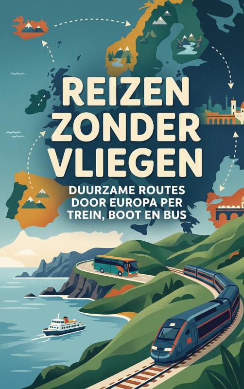 Omslag van Reizen Zonder Vliegen
