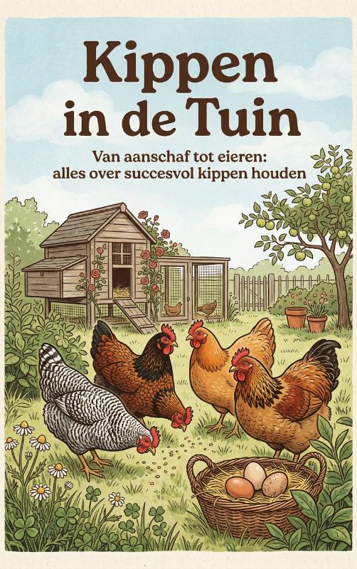 Omslag van Kippen in de Tuin