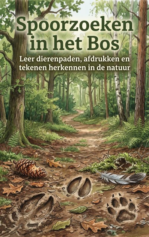 Omslag van Spoorzoeken in het Bos