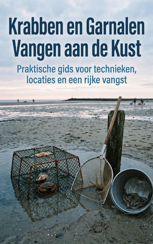 Omslag van Krabben en Garnalen Vangen aan de Kust